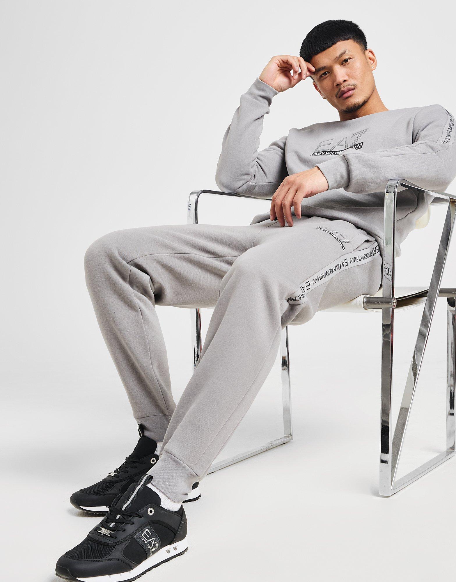 EA7 Emporio Armani Pantalon de jogging Tape Homme