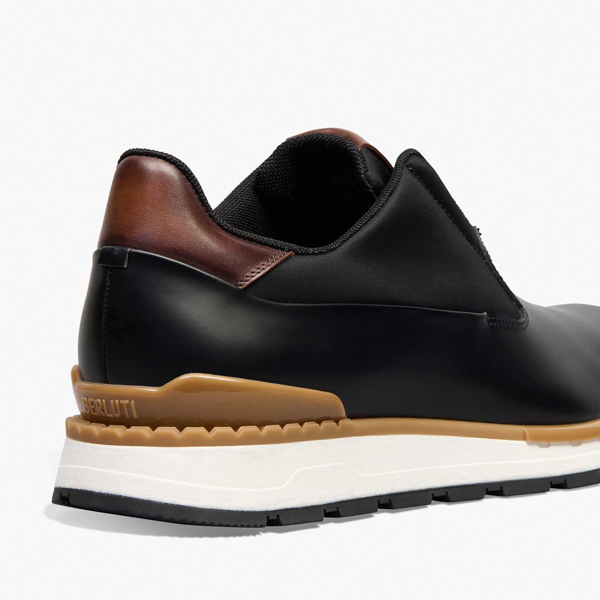 Sneaker Fast Track En Cuir De Veau Glace