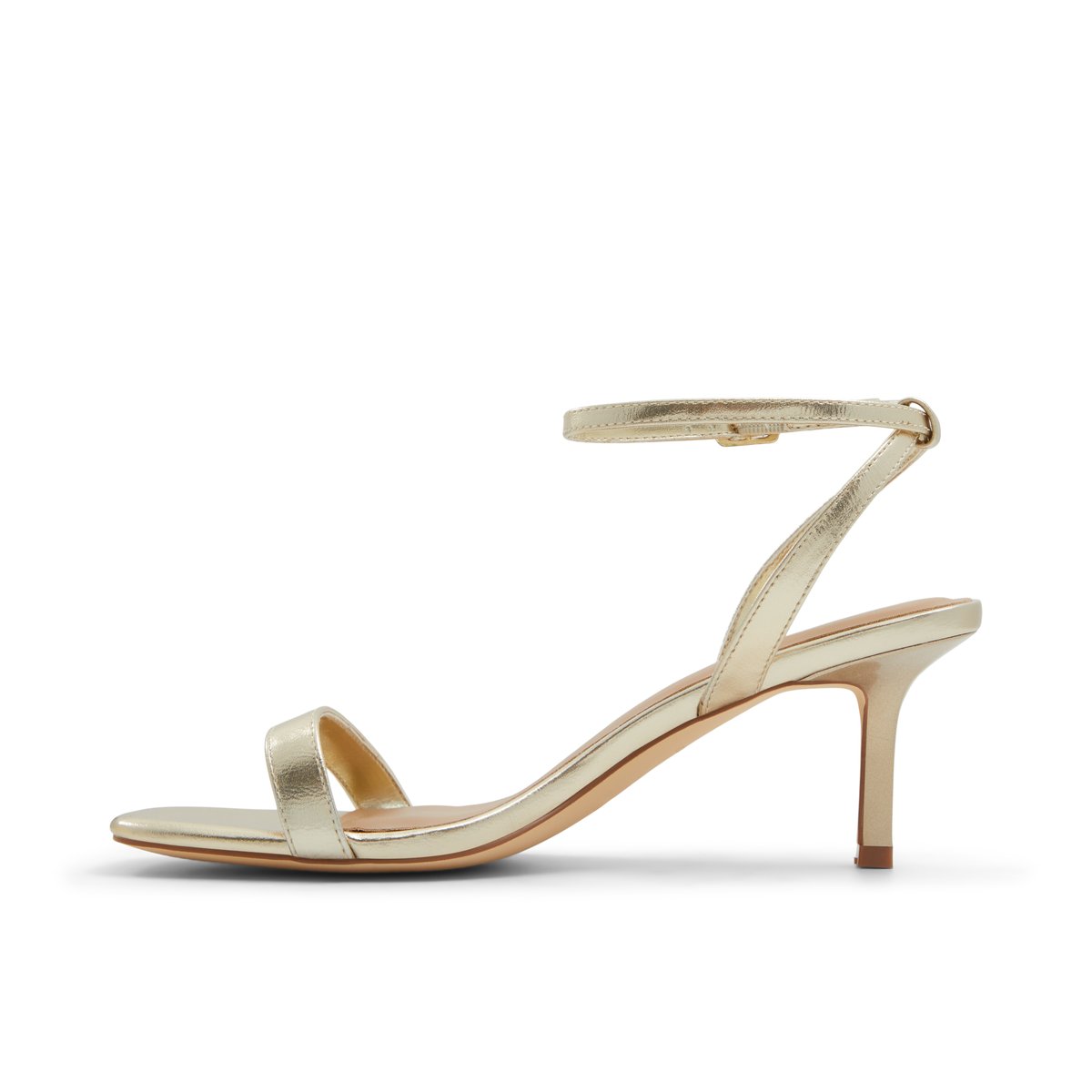 K STUDIO-Eowoenia-Sandales habillées à bride à la cheville - Talon aiguille - Or