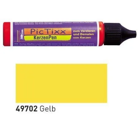 KREUL PicTixx KerzenPen Gelb 29 ml