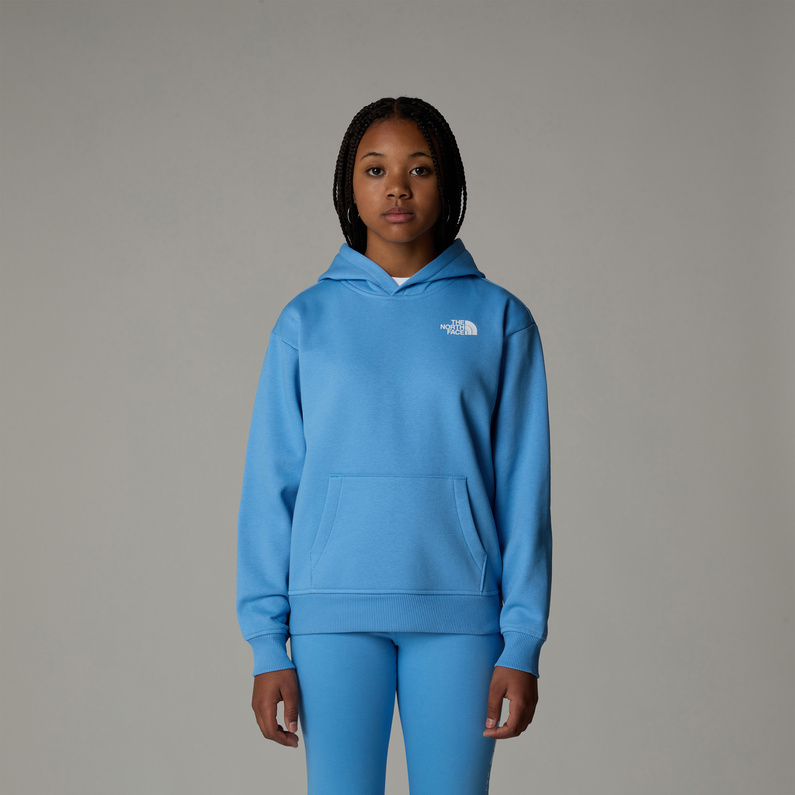 The North Face Kinder Girls Vertical Graphic Oversized Hoodie