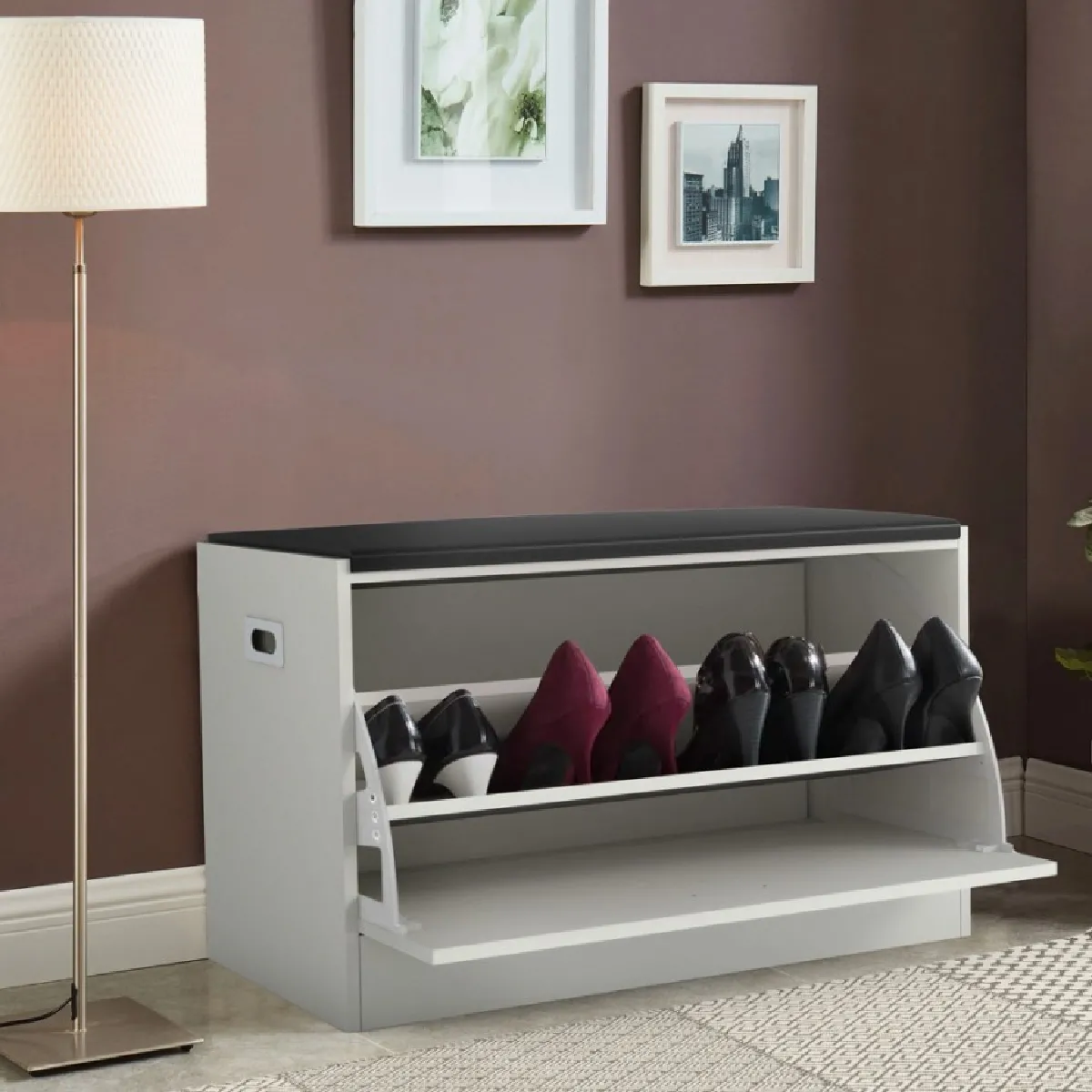 Ahd Amazing Home Design Banquette Beda - Blanc