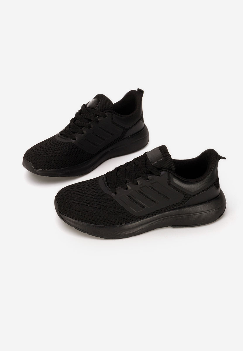 Baskets pour hommes noirs Olivyu