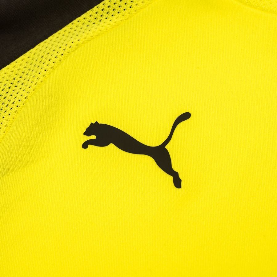 PUMA Maillot de Gardien teamPACER Manches Longues - Jaune Fluo/Noir Enfant