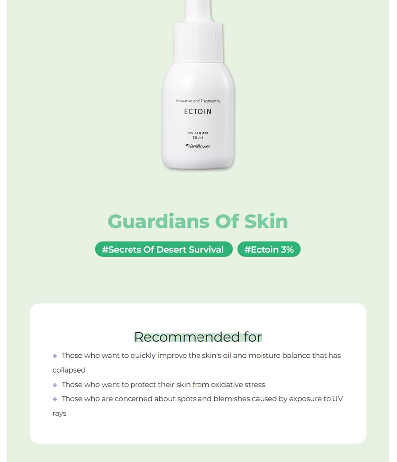Bellflower - Ectoin 3% Serum