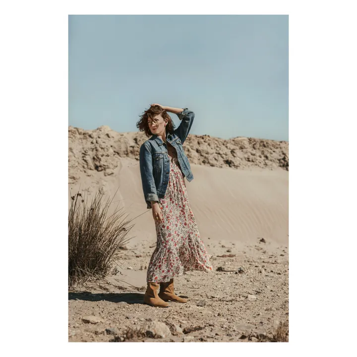 La Botte Gardiane Bottes Gardian Paris Cuir Velours | Camel