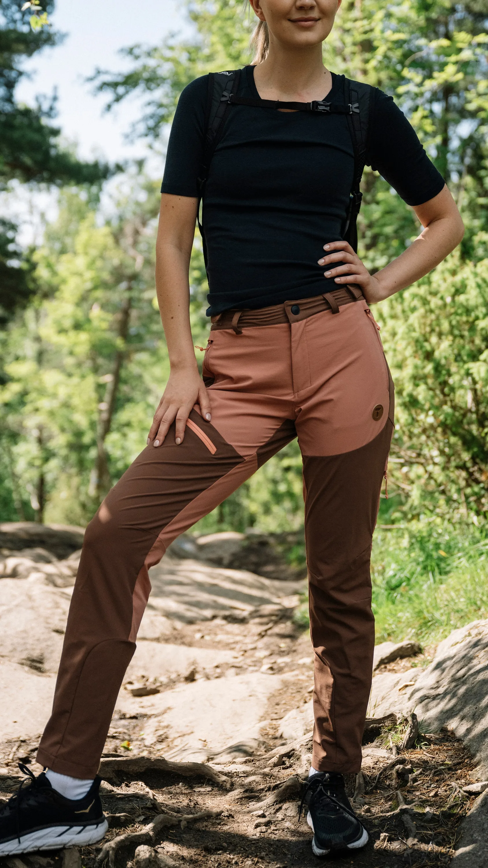 Tufte Wear W Willow Pants Old Rose / Nutmeg