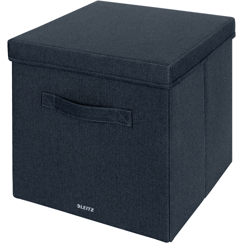 Leitz Aufbewahrungsbox, 33 x 32.5 x 38 cm, 2 Stück, samtgrau
