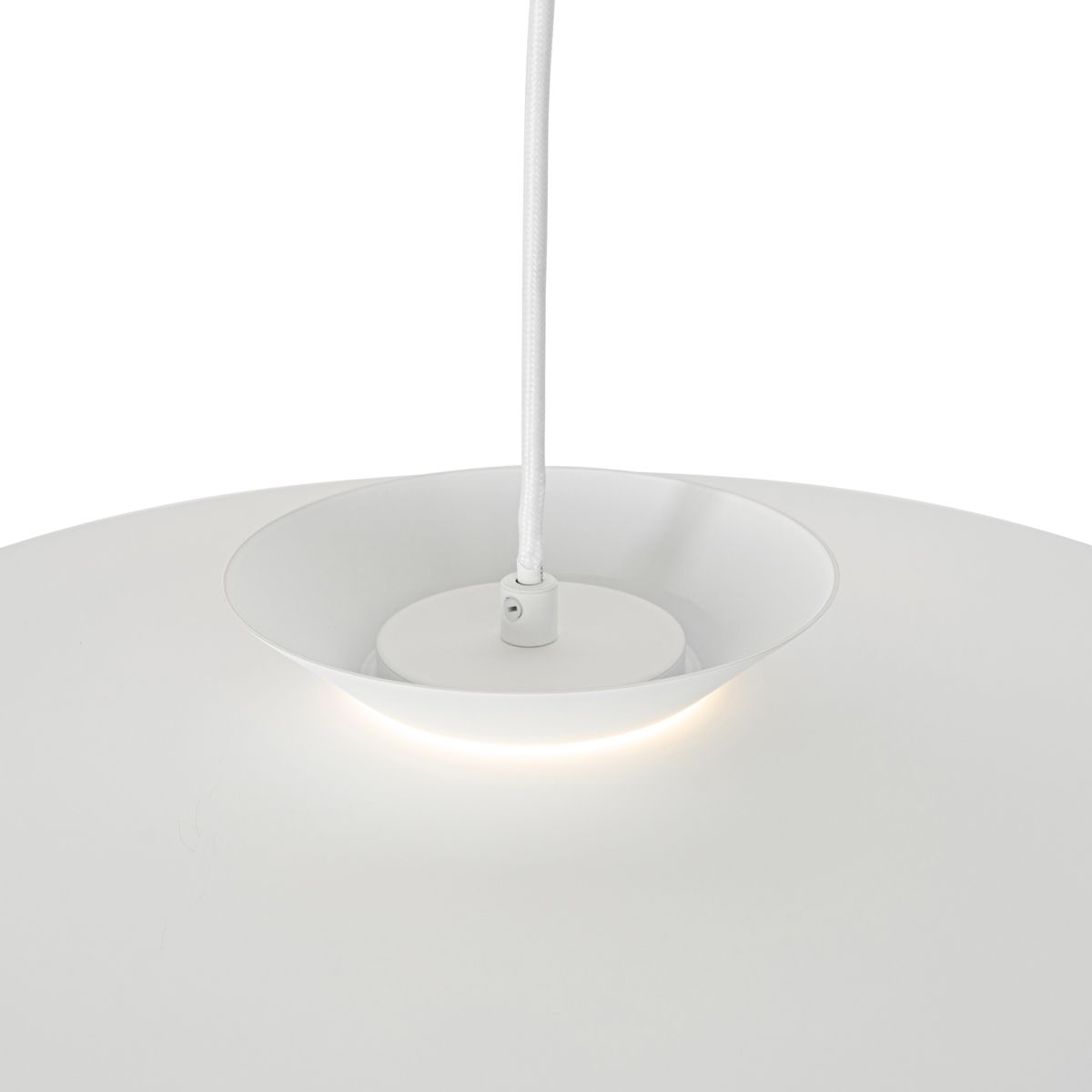 Design hanglamp wit incl. LED 3-staps dimbaar - Pauline