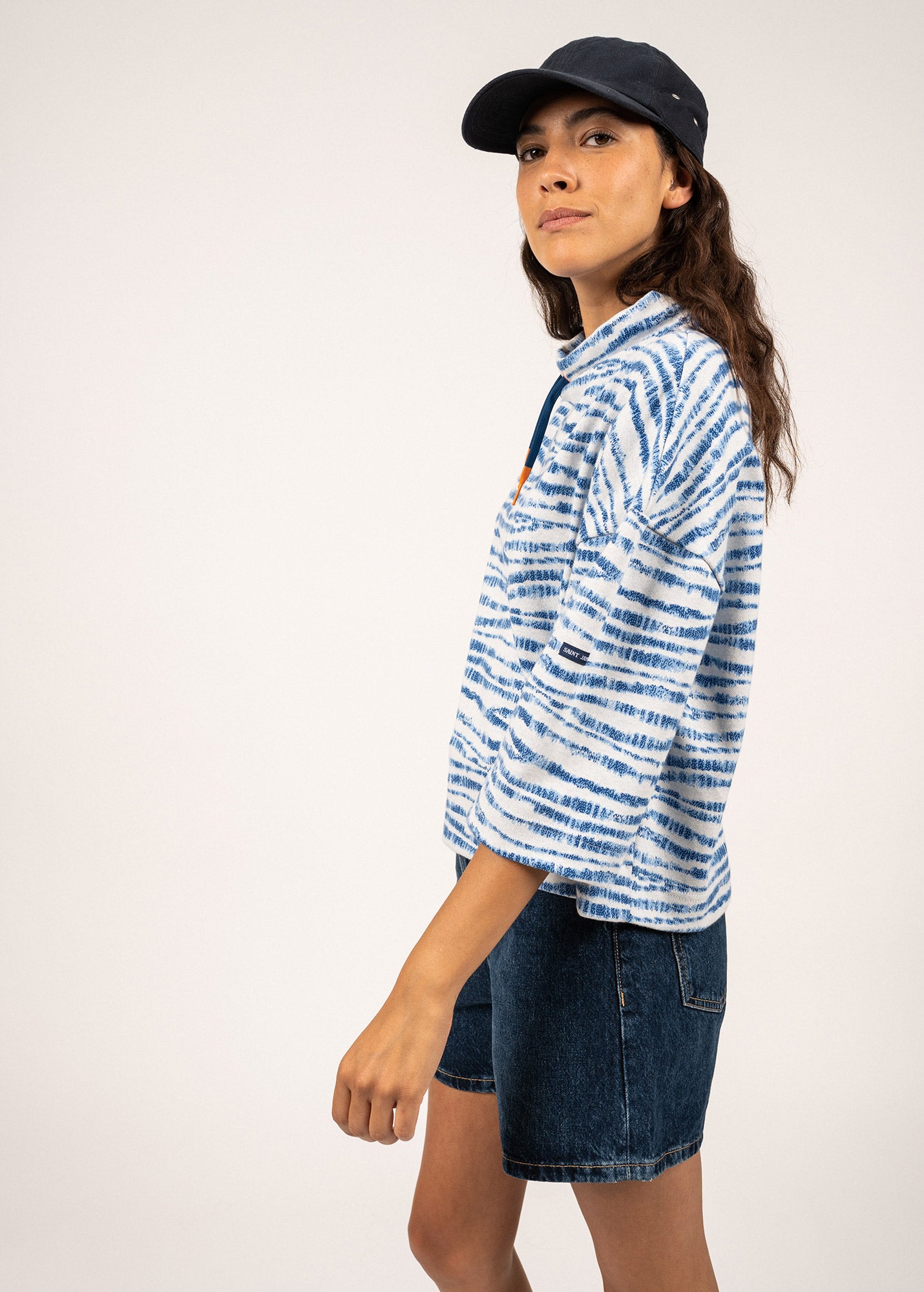 Sweat à motifs abstraits Guidel