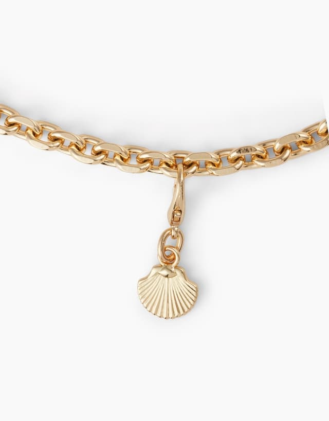 Charm Sea Shell Gold