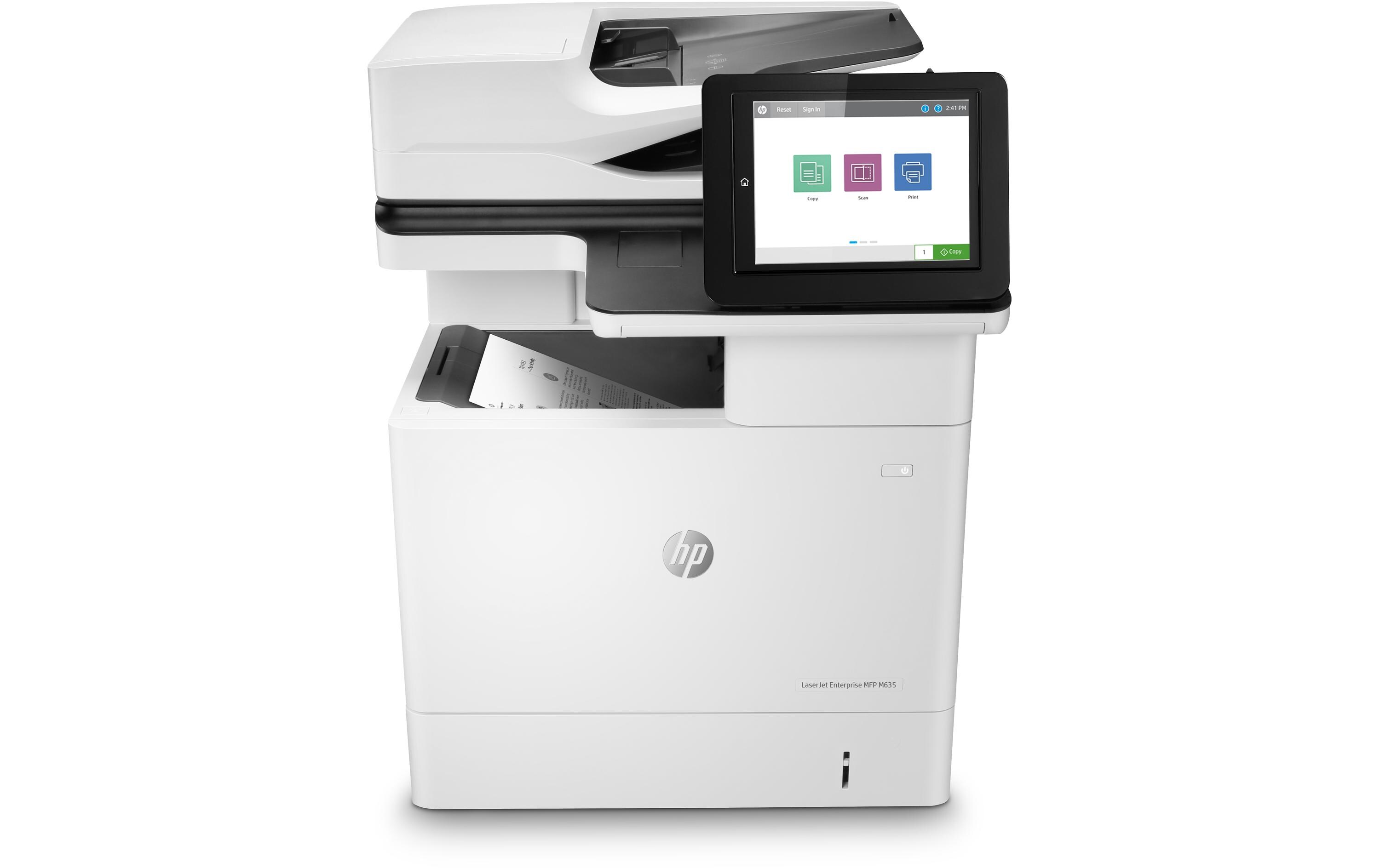 Multifunktionsdrucker LaserJet Enterprise MFP M635h<br>3-in-1-Monolaser-Multifunktionsdrucker für grosse Arbeitsgruppen