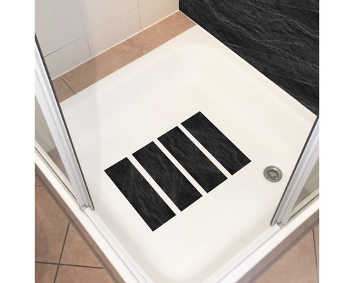 mySPOTTI stepon Slate antislip stickers, set van 4 stroken van elk 30 x 10 cm