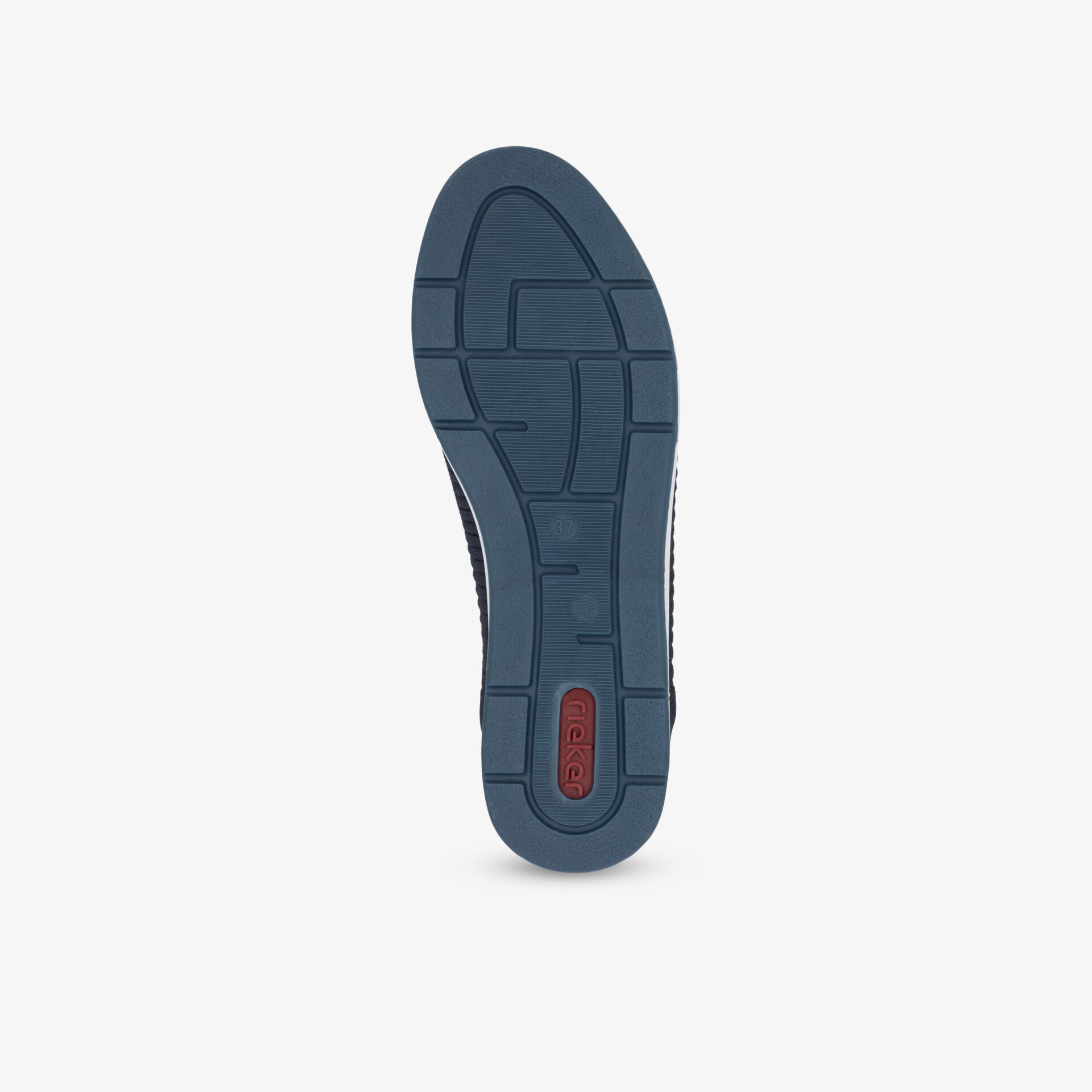 rieker Damen Slipper blau