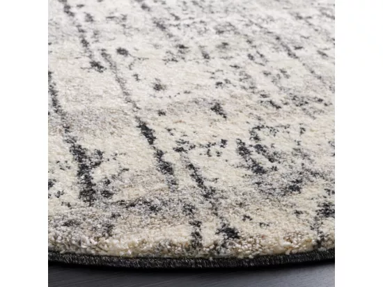 Tapis Black & Light Grey 122 X 122 cm - Amare