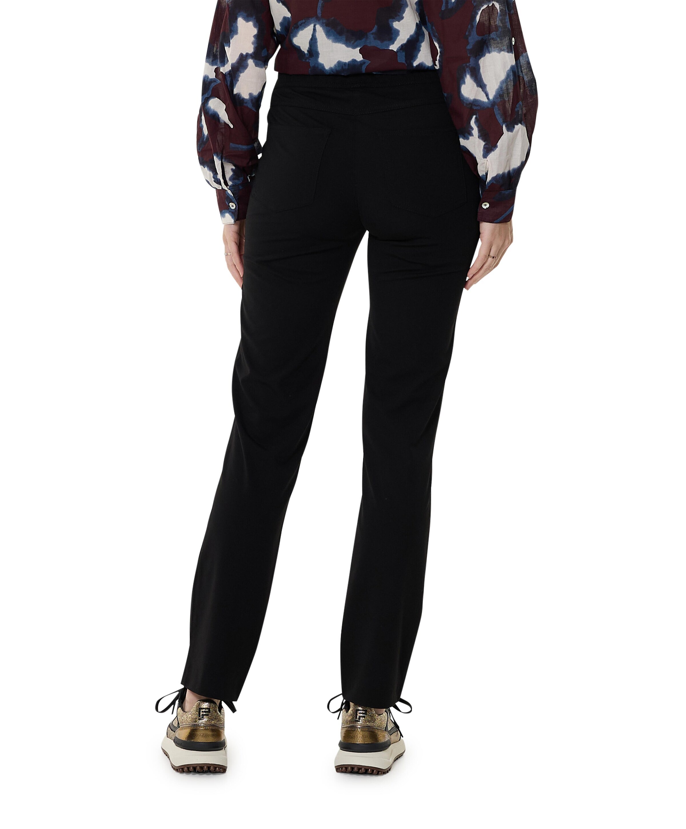 Relaxed by Toni Alice Zip dames broek zwart