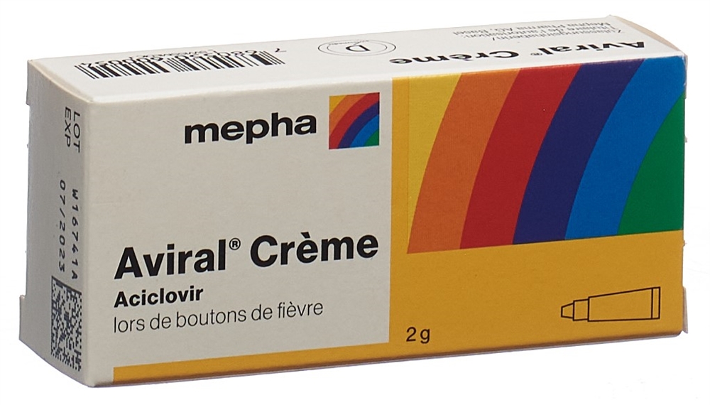 AVIRAL Creme Tb 2 g