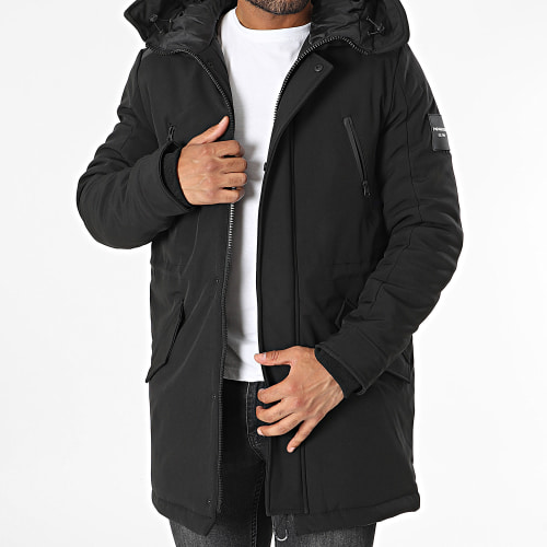 Parka Capuche Noir