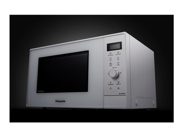 Panasonic NN-GD34HWSUG, Bordplade, Grill mikroovn, 23 L, 1000 W, Knapper, Dreje, Hvid