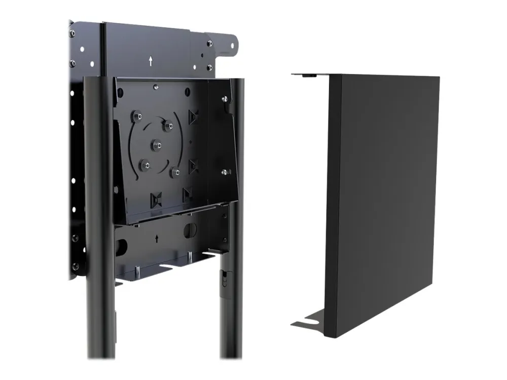 Neomounts NS-M1250 - Vogn med hjul - for LCD display - sort - skærmstørrelse: 37