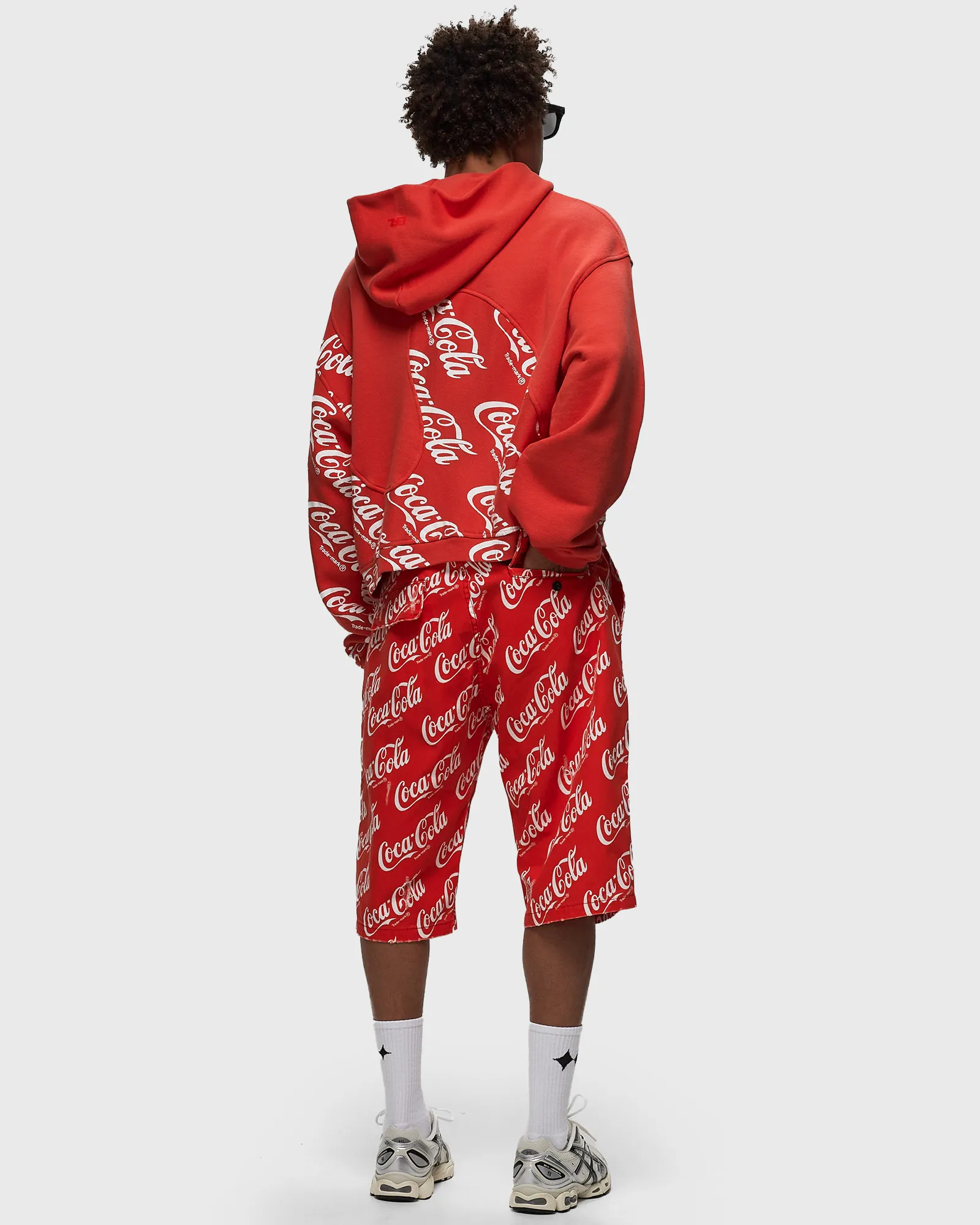 ERL PRINTED CANVAS SHORTS WOVEN