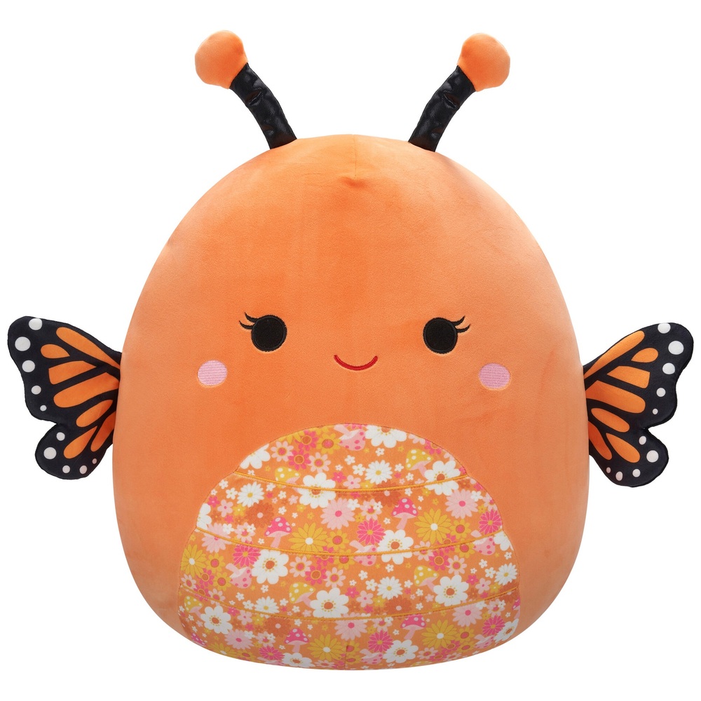 Original Squishmallows 40cm Mony der orange Schmetterling Plüschtier