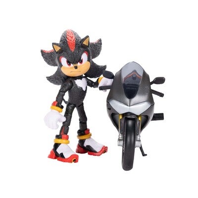 Sonic The Hedgehog 3 Shadow-figur med Motorsykkel