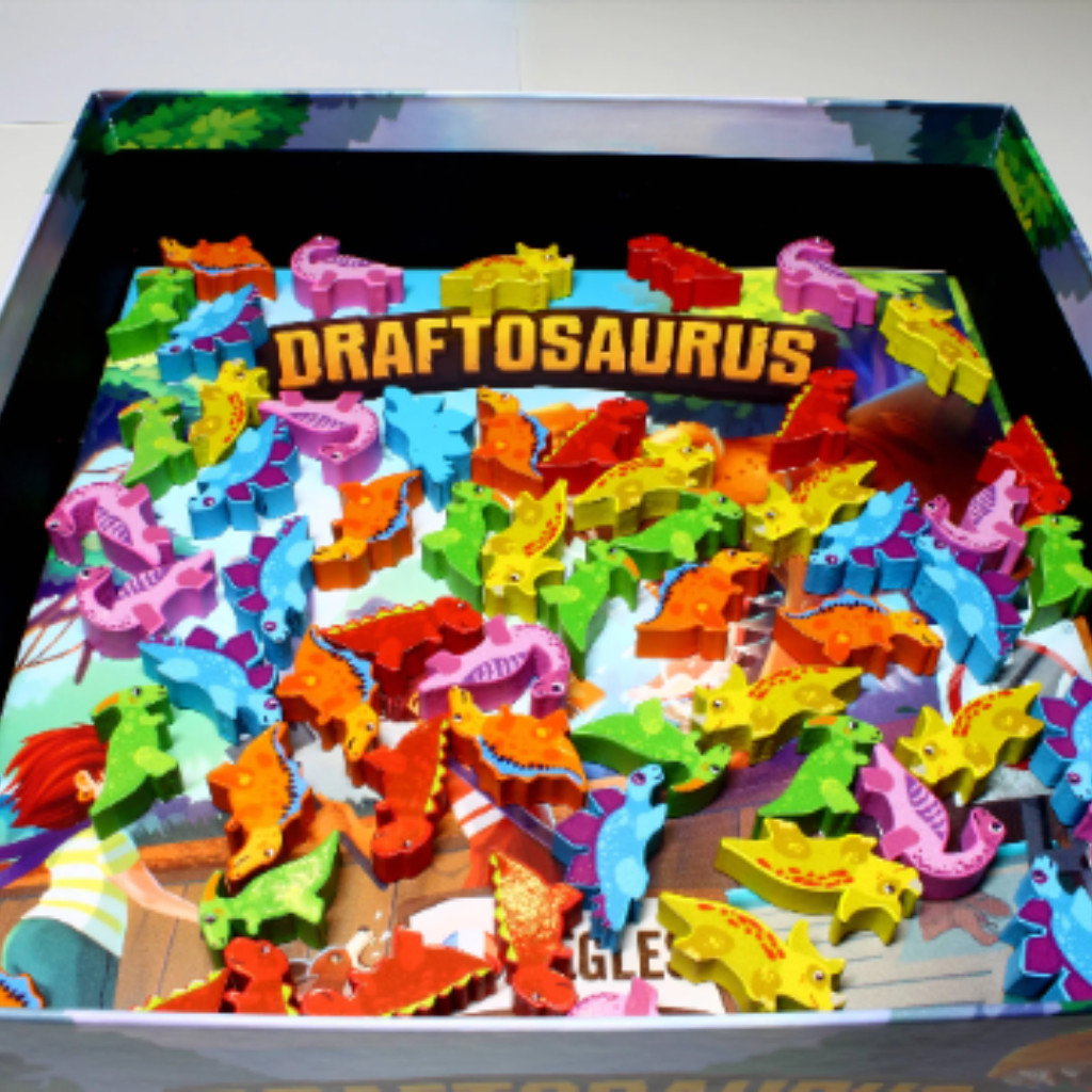 Draftosaurus + extensions - Set d'autocollants