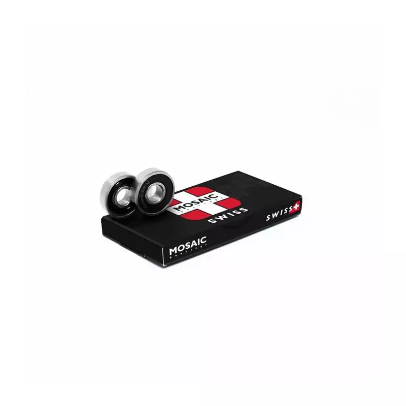 Roulements skate MOSAIC Swiss Silver Black