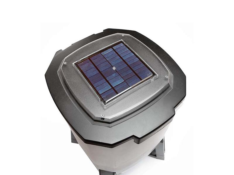 KOBRE®TEC Futterautomat Solar Fish Feeder, 6 l Futtertank