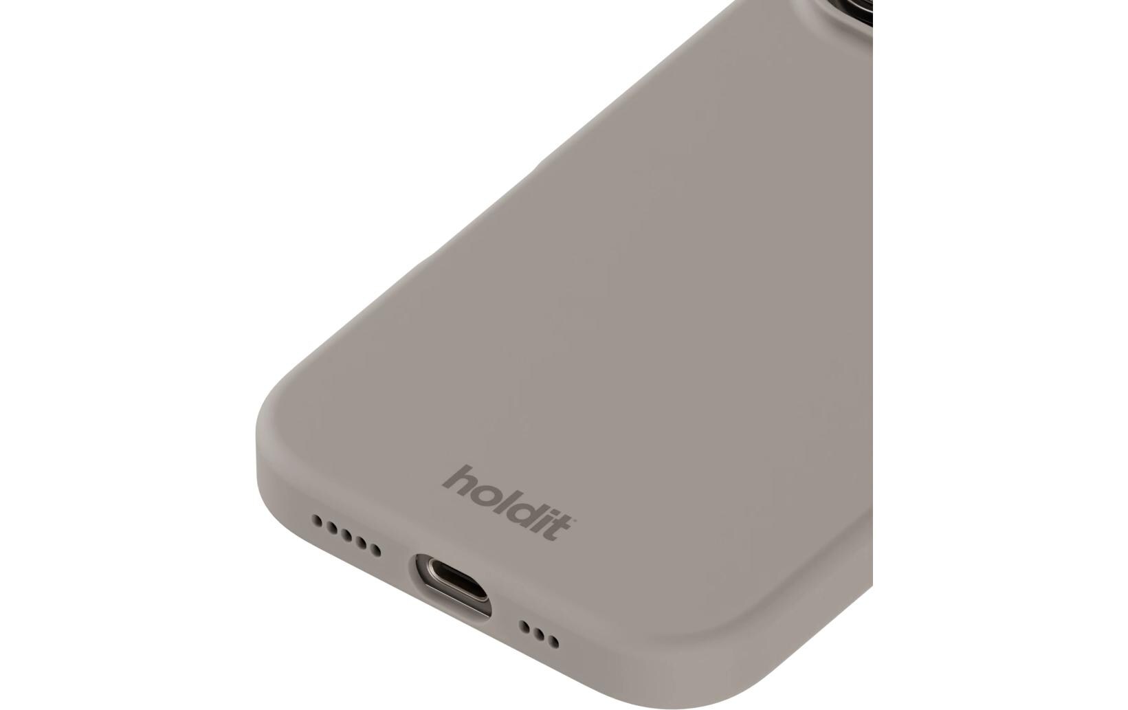 Back Cover Silicone iPhone 16 Pro TaupeSchutzhülle für das Apple iPhone 16 Pro