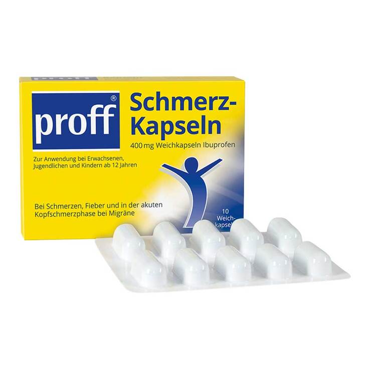 Proff Schmerzkapseln 400 mg, 10 St