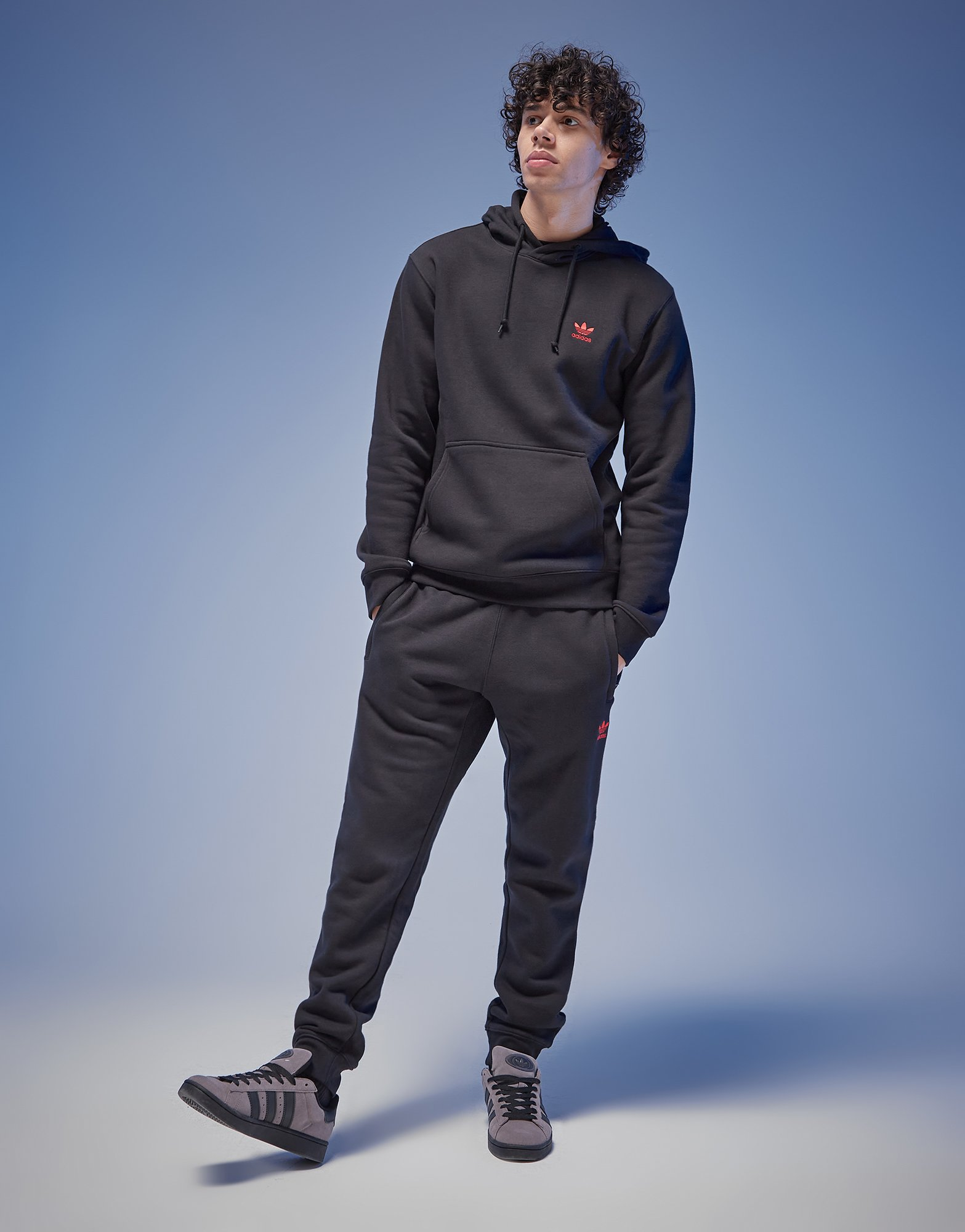 adidas Originals Sweat à Capuche Trèfle Essential Homme