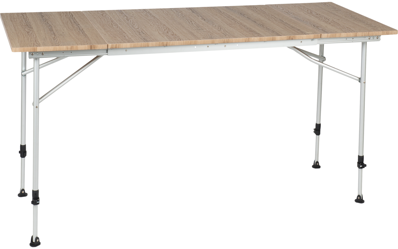 Travellife Sorrento ausziehbarer Tisch dunkelgrau 80/110/140cm