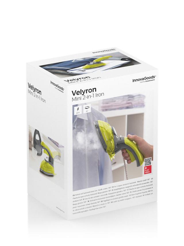 InnovaGoods 2-in-1 Mini-Dampfbügeleisen für vertikales und horizontales Bügeln, 800 W