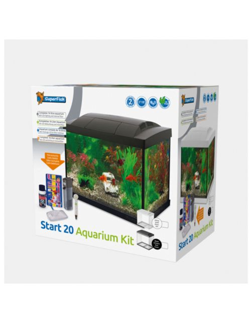 Superfish Aquarium Start 20 Goldfish Kit Led 16 l - Aquaria