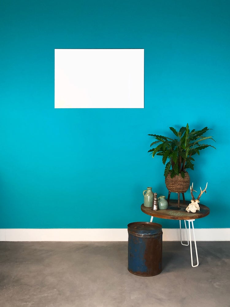 Whiteboard zonder rand - 60x90 cm - magneetbord