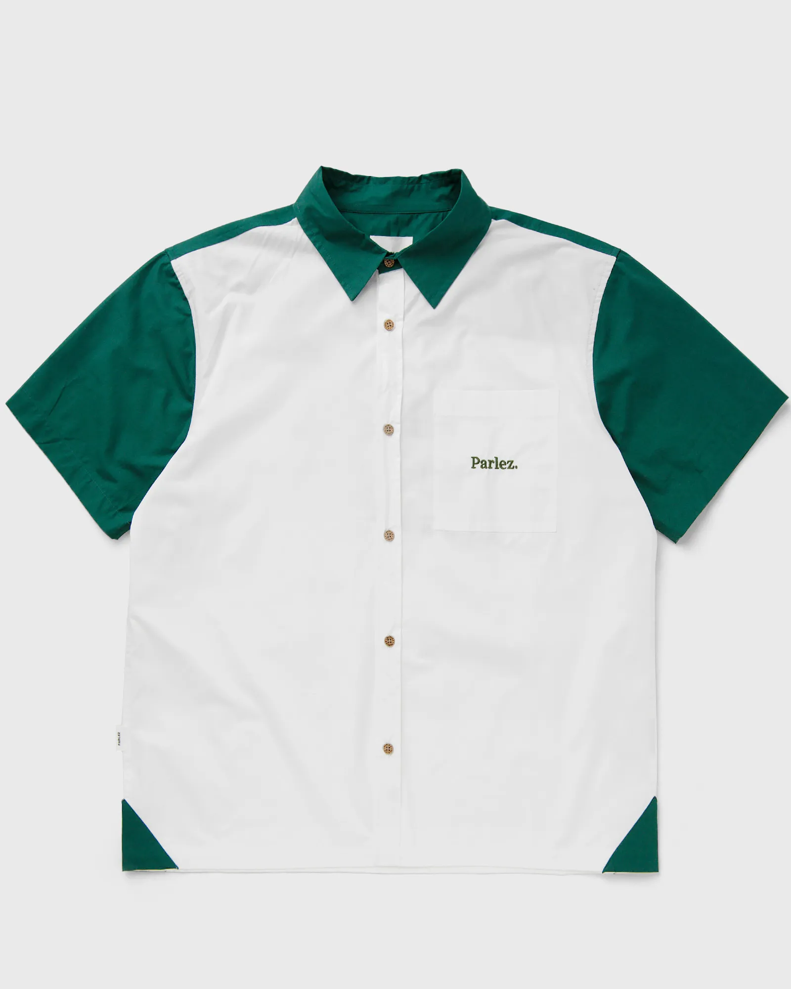 Parlez Jose Ss Shirt Deep Green
