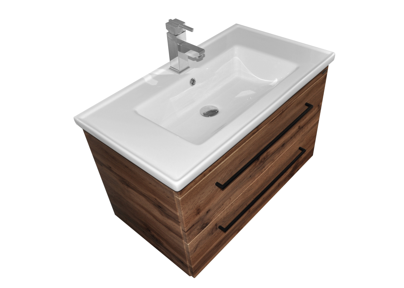 Sanicare Q10 keramische wastafel 100x45cm wit