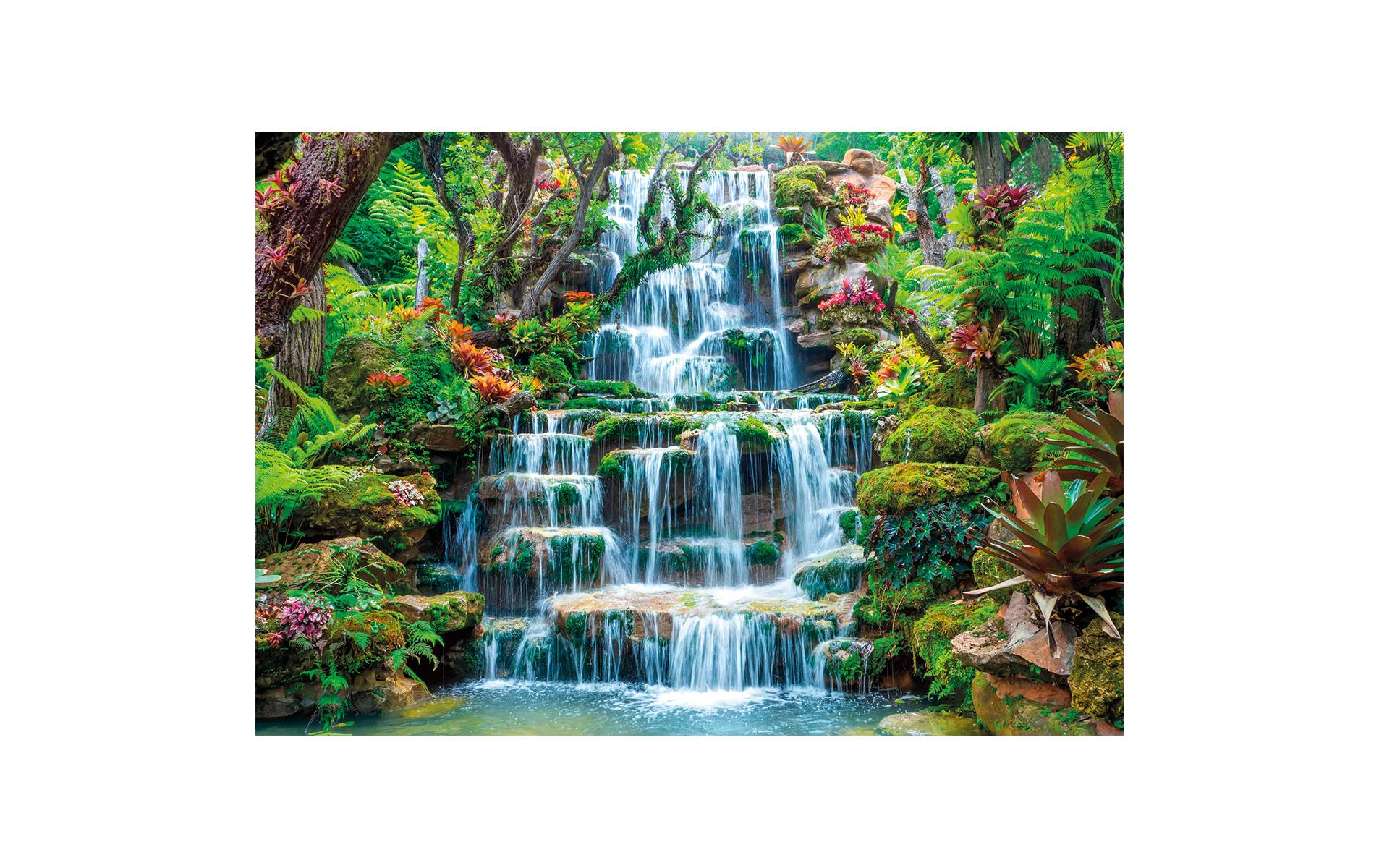 Puzzle Wasserfall 500tlg.Entspannendes Puzzle-Erlebnis