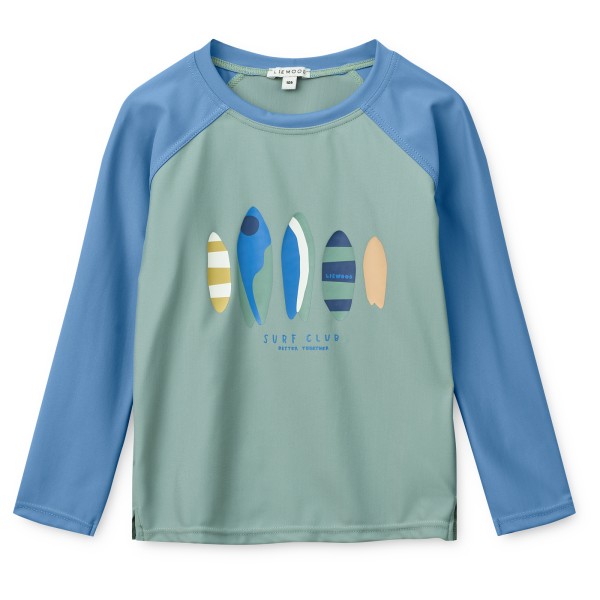 LIEWOOD - Kid's Noah Placement Longsleeve Swim Tee - Lycra