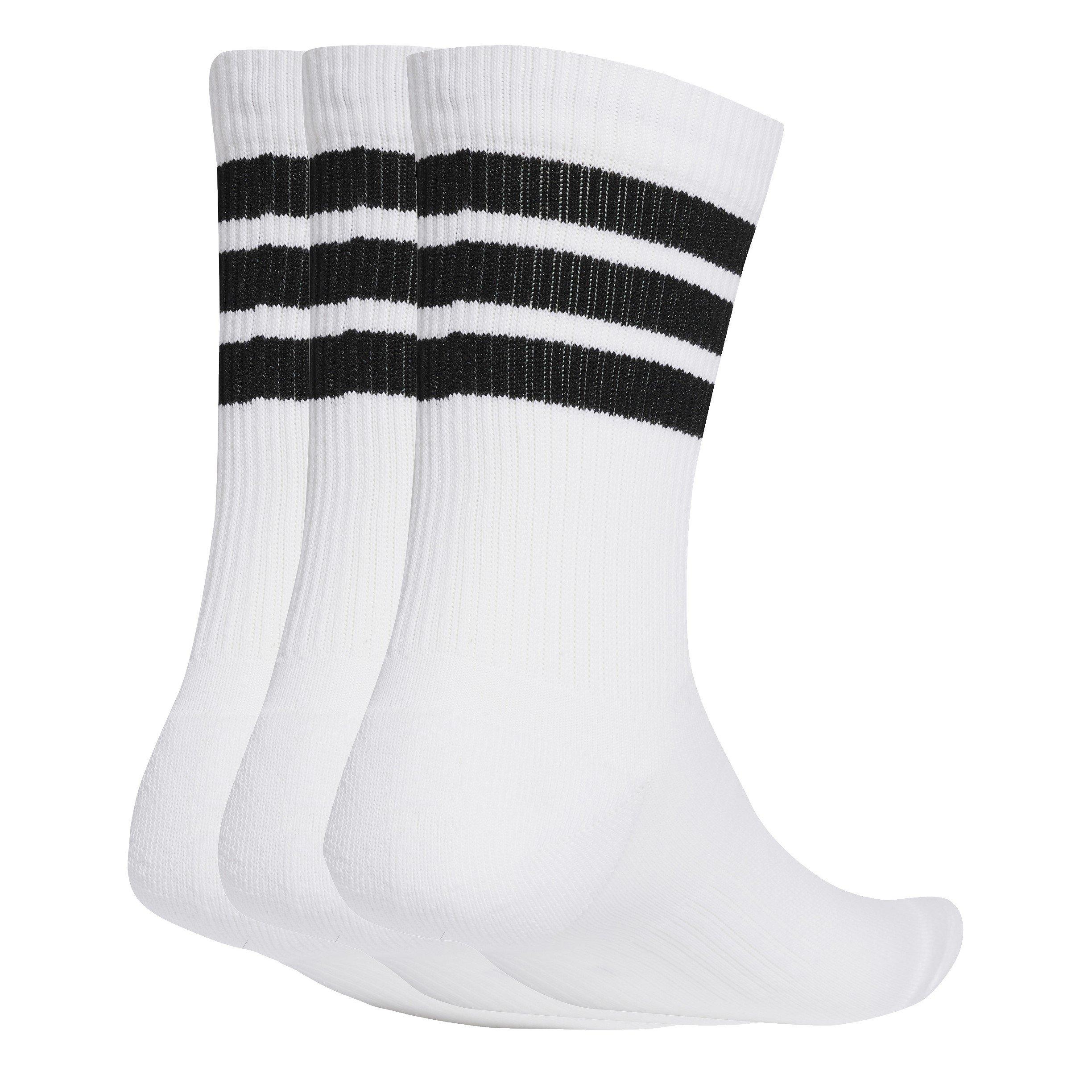 adidas 3 Pack Crew Socks Adults