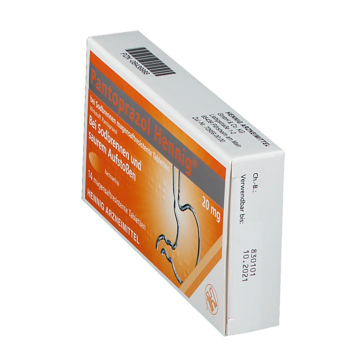 Pantoprazol Henning 20 mg