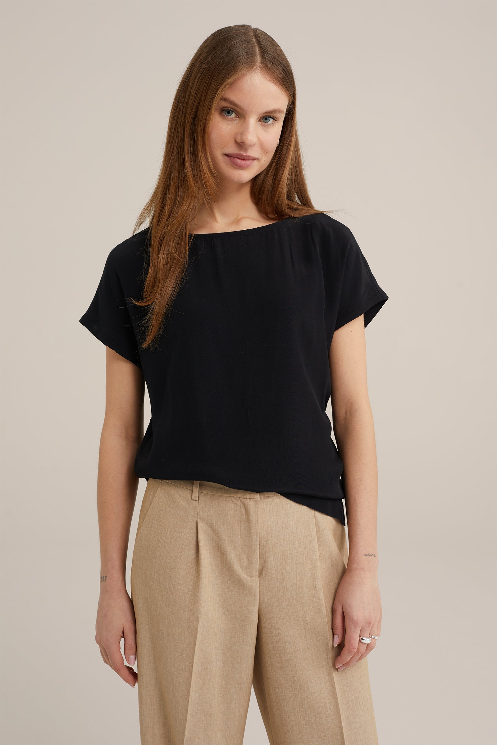 top WE Fashion Zwart
