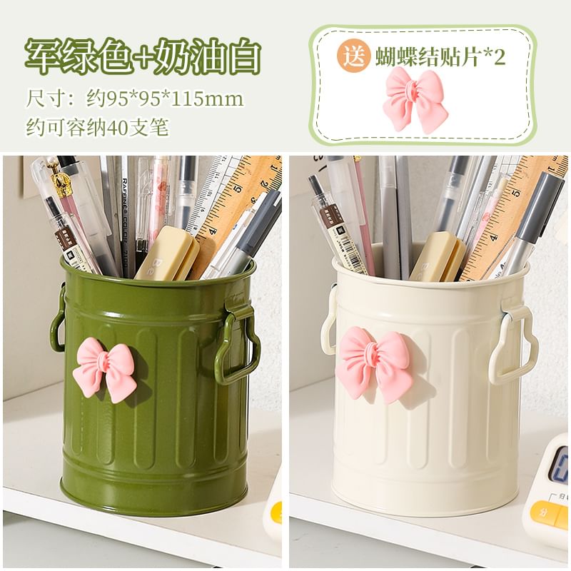 Cutie Pie - Bureau-organizer met strik (verschillende ontwerpen)