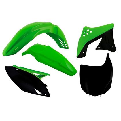 Kit plastiques R-tech Kawasaki Origine - Vert