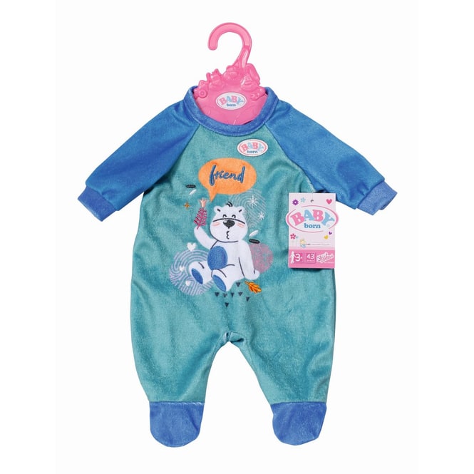 BABY born - Strampler Blau - 43 cm