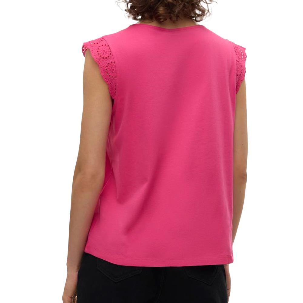 Vero Moda Top Or Femme Vero Moda Vmemily Sl Gathering Top Jrs Noos 10305210-R°Y