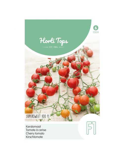 Hortitops Kerstomaat Super Sweet 100 F1 - Groentezaden - 200 g