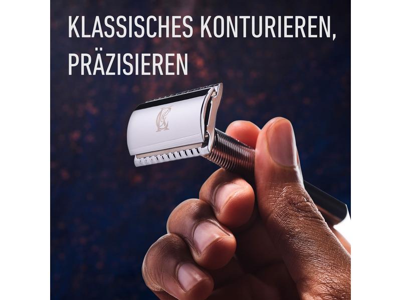 King C. Gillette Rasierhobel mit 5 Klingen 1 Rasierer   5 K Herrenrasierer mit fünf langlebigen Rasierklingen